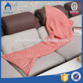 New Comfort Soft Knitting Mermaid Tail Blanket Crochet Design Sleeping Bag